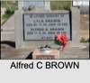 Alfred C BROWN