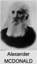 Alexander MCDONALD