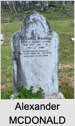 Alexander MCDONALD