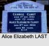 Alice Elizabeth LAST