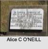 Alice C O