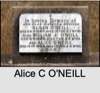 Alice C O