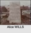 Alice WILLS