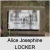 Alice Josephine LOCKER