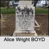 Alice Wright BOYD