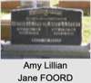 Amy Lillian Jane FOORD