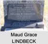Maud Grace LINDBECK