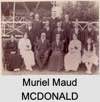 Muriel Maud MCDONALD
