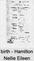 Nellie Eileen HAMILTON