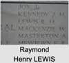 Raymond Henry LEWIS