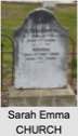 Sarah Emma CHURCH