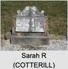 Sarah R (COTTERILL)