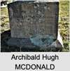 Archibald Hugh MCDONALD