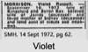 Violet Russell NIXON