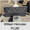 William Hercules PLUM