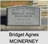 Bridget Agnes MCINERNEY