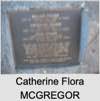 Catherine Flora MCGREGOR