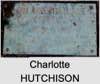 Charlotte HUTCHISON