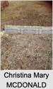 Christina Mary MCDONALD