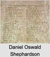 Daniel Oswald Shephardson MCGREGOR