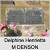 Delphine Henrietta M DENSON