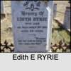Edith E RYRIE