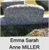 Emma Sarah Anne MILLER