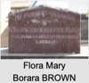 Flora Mary Borara BROWN
