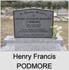 Henry Francis PODMORE