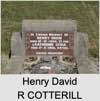 Henry David R COTTERILL