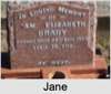 Jane Elizabeth GRADY