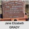 Jane Elizabeth GRADY