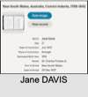 Jane DAVIS