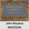 John Aloysius MADIGAN