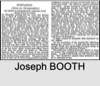 Joseph BOOTH