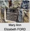Mary Ann Elizabeth FORD