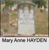 Mary Anne HAYDEN