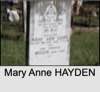 Mary Anne HAYDEN