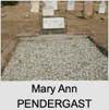 Mary Ann PENDERGAST