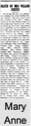 Mary Anne HALLORAN