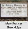 Mary Frances Gwendolyn MCFARLAND