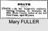 Mary FULLER