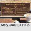 Mary Jane ELPHICK