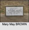 Mary May BROWN