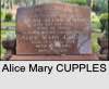 Alice Mary CUPPLES