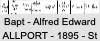 Alfred Edward ALLPORT