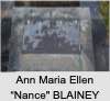 Ann Maria Ellen “Nance" BLAINEY