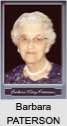 Barbara Mary PATERSON