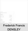 Frederick Francis DENSLEY