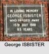 George ISBISTER